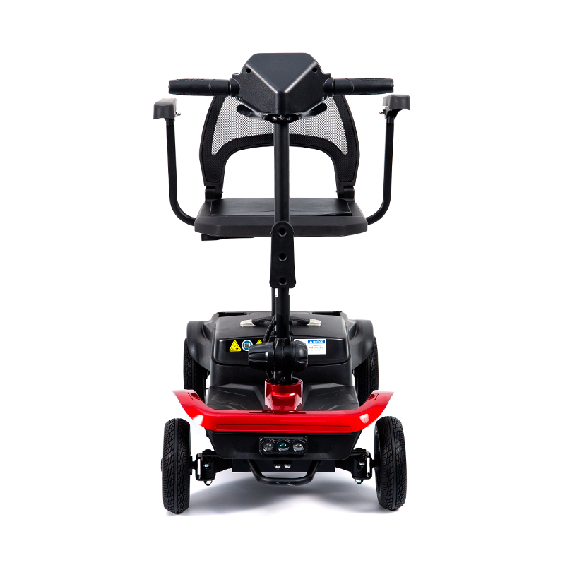 Scútar Soghluaisteachta 4-Roth Éadrom YL-02 do Sheanóirí, ar a bhfuil Suíochán Sclóine 360°