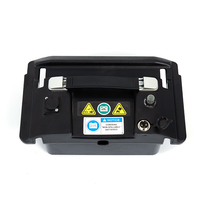 YL-211 Scútar Leictreach Turasóireachta 4 Roth do Sheanóirí le Ceannlampa LED, Ciseán